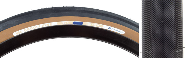 Panaracer Tire Gravelking 27.5X1.75 (650Bx42) Fold Tubeless Black/Tan (O)