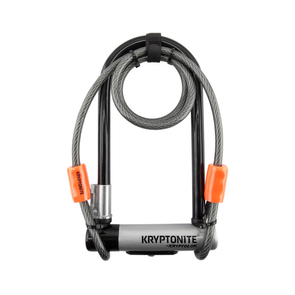 Kryptonite Lock U Kryptolok Standard 4X9 With 4Fcbl&Bracket (H)
