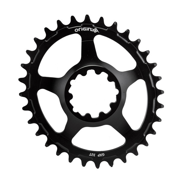 Origin8 Chainring Holdfast Oval Direct For Gxp 32-Tooth 10/11/12-Speed Black