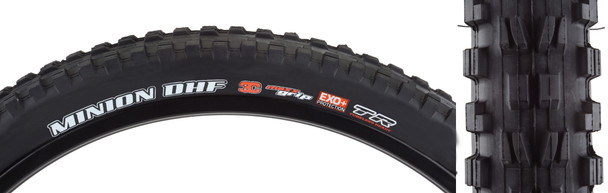 Maxxis Tire Minion Dhf 27.5X2.5 Black Fold/60 3Cg/Exo+/Tr/Wt
