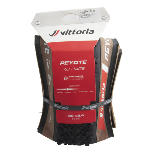 Vittoria Tire Peyote 29X2.4 Black/Tan Fold/60 Tlr