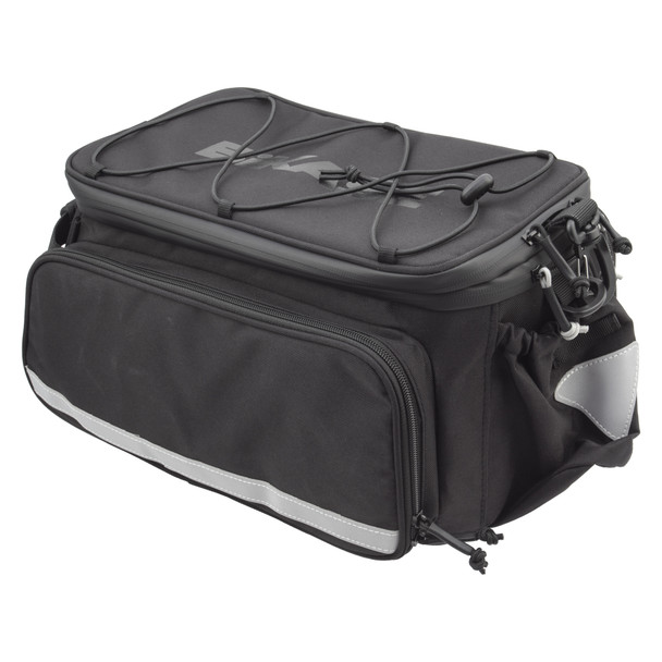 Bikase Bag Rackbag Big Poppa With Mik Mount Black