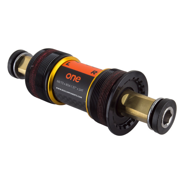 Box Components Bottom Bracket Set 68X108 One Titanium Sq English Gd