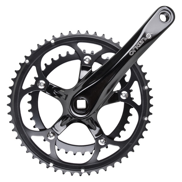 Origin8 Crankset P/P Road 172X53/39 Sq Black