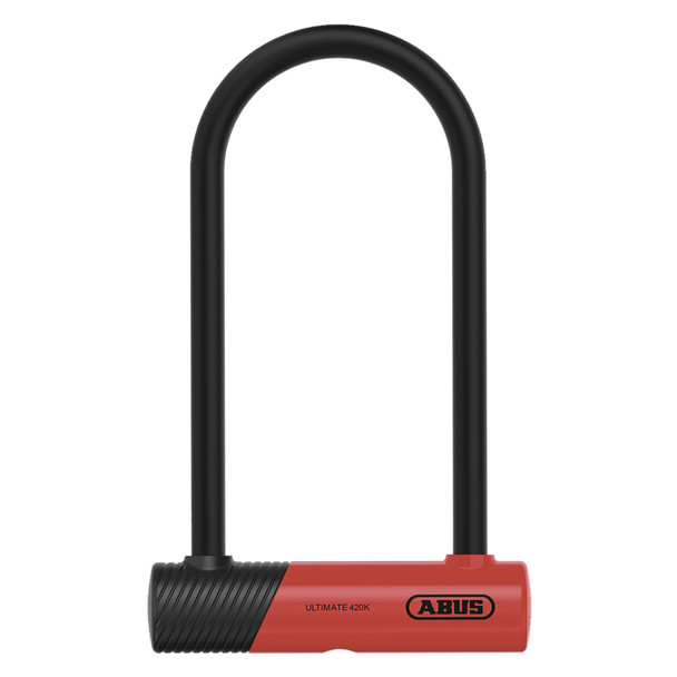 Abus Lock U 420 Ush Key 230X14Mm Without -Bracket Black