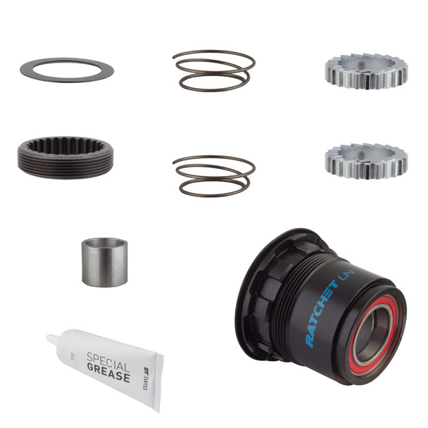 Dt Swiss Hub Cassette Body Upgrade Kit 3-Pawl To Ratchet Ln Steel 36-Tooth Xd