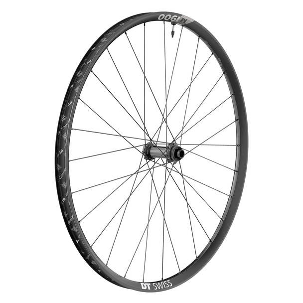 Dt Swiss Wheel Front 29 622X25 M1900 Spline 100X15Mmta Center Lock/6B Tubeless With Tape & Valve