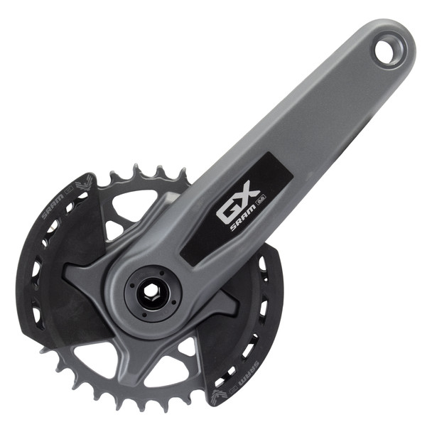 Sram Crankset Gravel Eagle Powermeter Spindle 160X32 Q174 Center Lock55 Dub Wide 2-Guards Nobb Dark Polar T-Type