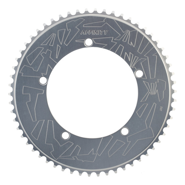 Affinity Chainring Pro 144Mm 58-Tooth Alloy Pol-Silver