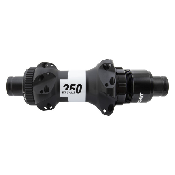 Dt Swiss Hub Rear 350 Road Straight Pull 24X142X12Ta Xdr Center Lock 36-Tooth Ratchet Black (N)