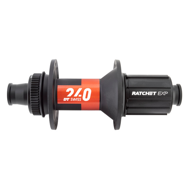 Dt Swiss Hub Rear 240 Road 24X142X12Mmta 8-11Cas Ratchet Exp Center Lock Black (L)