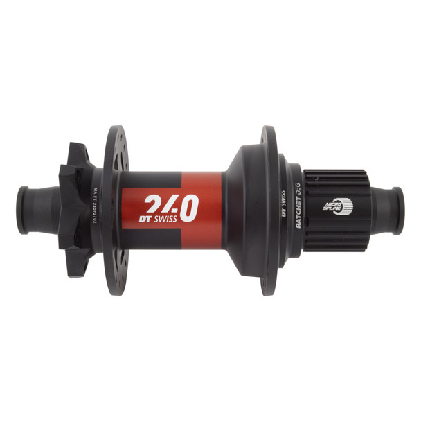 Dt Swiss Hub Rear 240 Mountain Bike 32X148X12Mmta Microspline Ratchet Deg 6B Black