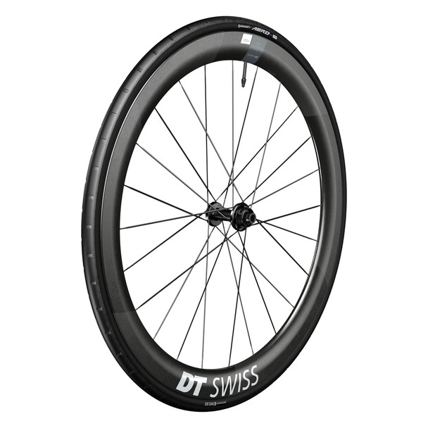 Dt Swiss Wheel Front 700 622X20 Arc1400 Wide Dicut 50 100X12Mmta Center Lock Tubeless (L) With Cont Aero 111