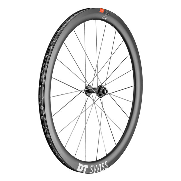 Dt Swiss Wheel Front 700 622X22 Erc1100 Dicut 45 100X12Mmta Center Lock Tubeless Black