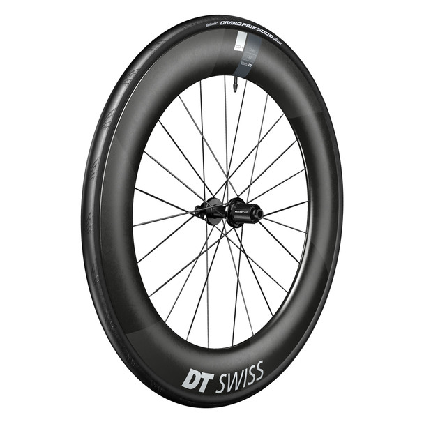 Dt Swiss Wheel Rear 700 622X20 Arc1400 Wide Dicut 80 142X12Mmta Center Lock 11Scas Exp Tubeless (L) With Cont Gp 5000 Str