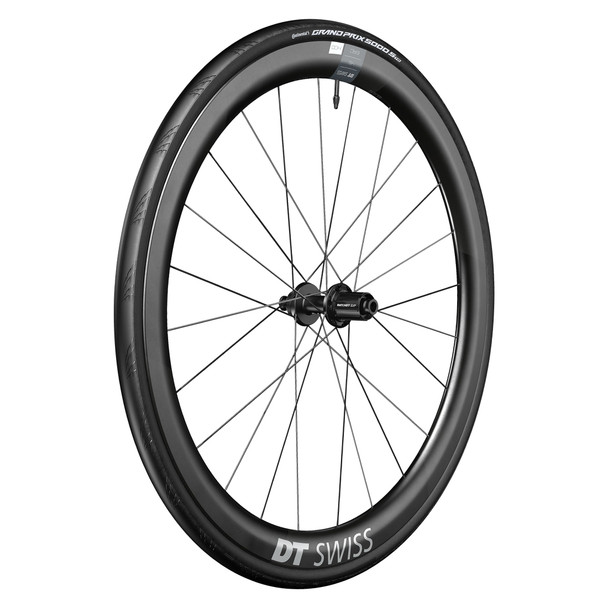 Dt Swiss Wheel Rear 700 622X22 Erc1400 Dicut 45 142X12Mmta Center Lock Shi 11-Speed Road Tubeless Black With Cont Gp 5000 Str