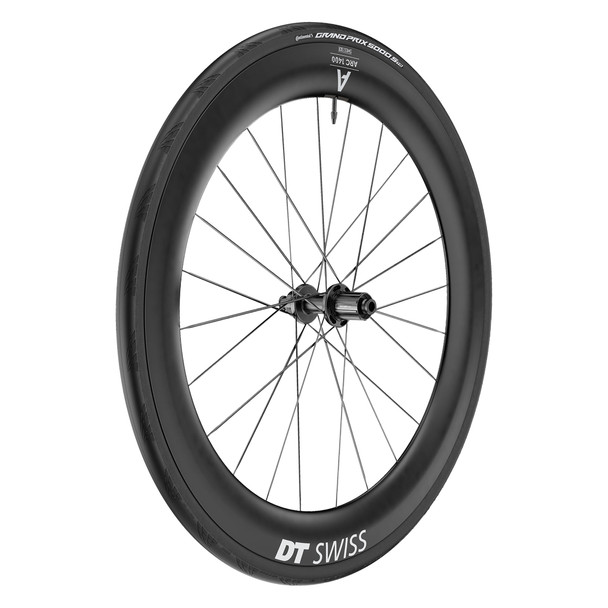 Dt Swiss Wheel Rear 700 622X22 Arc1400 Wide Dicut 65 142X12Mmta Center Lock 11Srd Exp Tubeless With Cont Gp 5000 Str