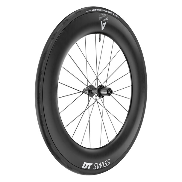 Dt Swiss Wheel Rear 700 622X22 Arc1400 Wide Dicut 85 142X12Mmta Center Lock 11Srd Exp Tubeless With Cont Gp 5000 Str
