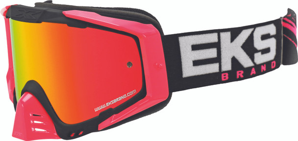 EKS Brand Outrigger Goggle Black/Pink 067-50100