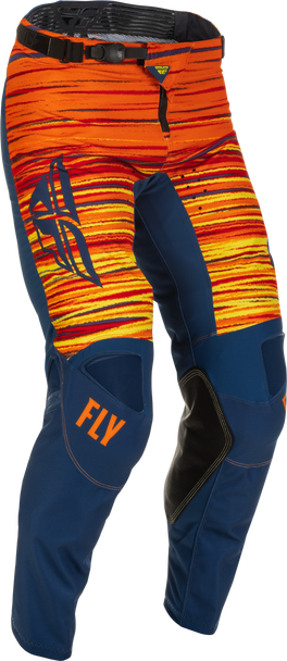 Fly Racing Kinetic Wave Pants Navy/Orange Sz 30 375-53130