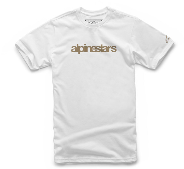 Alpinestars Heritage Logo Tee White/Sand Md 1213-72540-2023-M