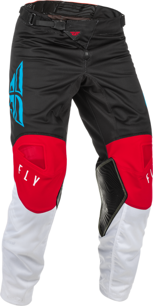 Fly Racing Kinetic Mesh Pants Red/White/Blue Sz 36 375-32436