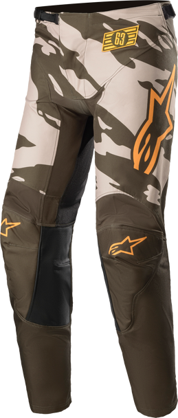Alpinestars Racer Tactical Pants Mltry/Sand Camo/Tange Sz 28 3721222-6840-28