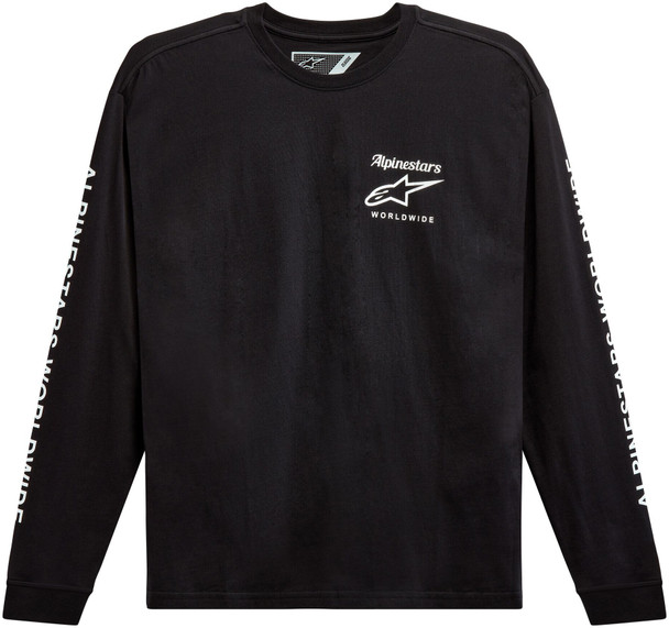 Alpinestars Ls Authenticated Tee Black 2X 1213-71800-10-Xxl