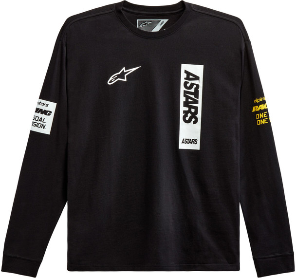 Alpinestars Ls Metaverse Tee Black Lg 1213-71820-10-L
