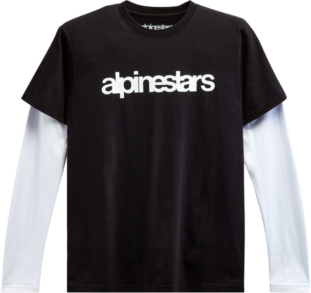 Alpinestars Ls Stack Knit Black/White Xl 1213-71300-1020-Xl