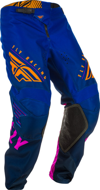 Fly Racing Kinetic K220 Pants Midnight/Blue/Orange Sz 30 373-53930