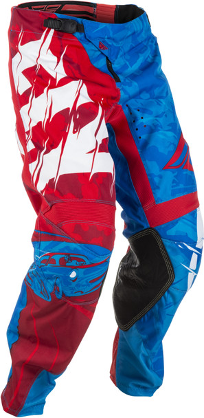 Fly Racing Kinetic Outlaw Pants Red/Blue Sz 28 371-53228