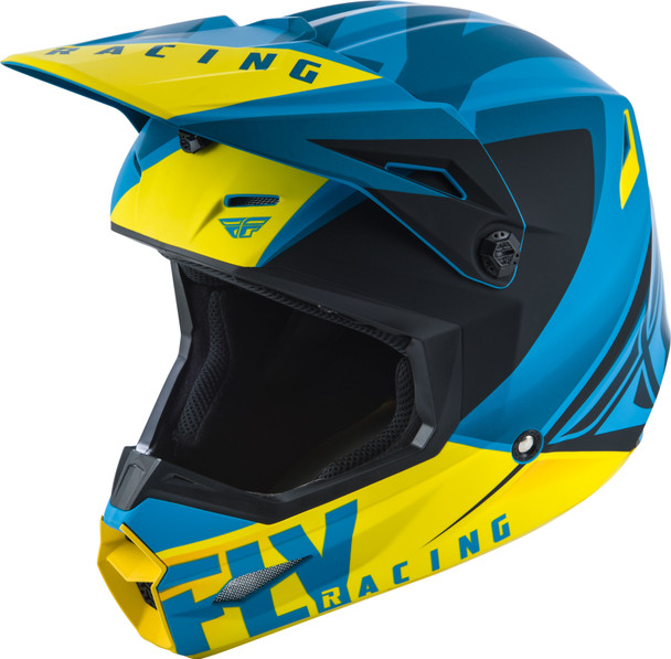 Fly Racing Elite Vigilant Helmet Blue/Black Xs 73-8613-4