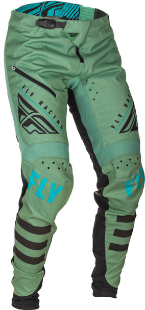 Fly Racing Kinetic Bicycle Pants Sage Green/Black Sz 30 373-04530