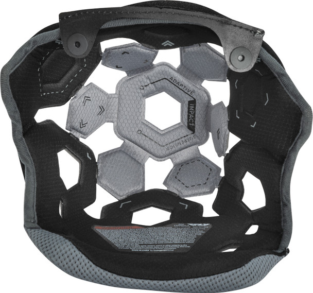 Fly Racing Formula Helmet Liner Black/Cool Grey Yl 73-47220Yl