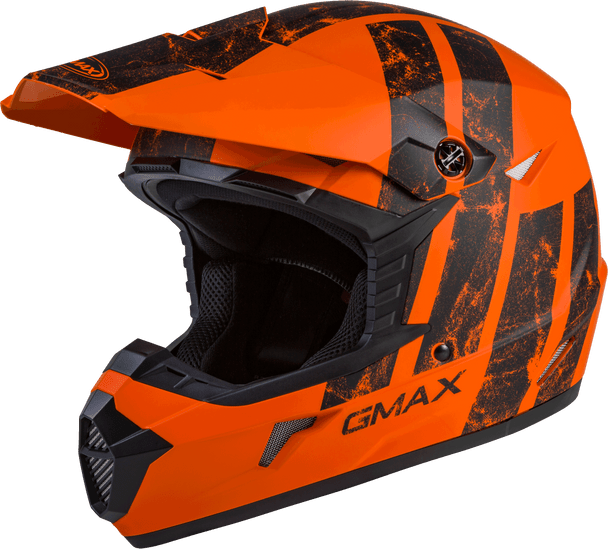 Gmax Youth Mx-46Y Off-Road Dominant Helmet Matte Orange/Black Ys G3464130