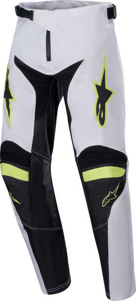 Alpinestars Youth Racer Lucent Pants Wht/Neon Rd/Ylw Fluo Sz 22 3743724-2029-22