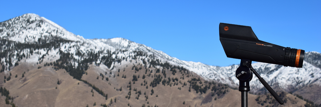 HoVR® Spotting Scope: The Best Way to See, Call, and Coordinate Long-Range Shots.