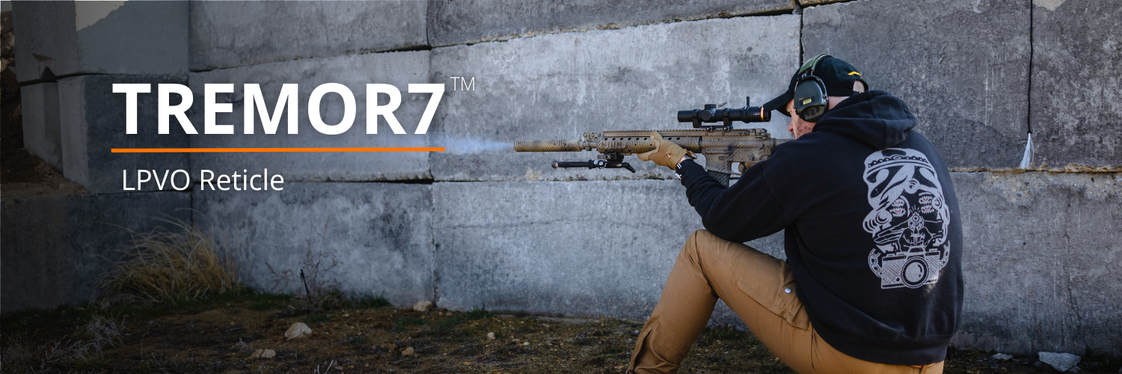 The TREMOR7™ Reticle & HoVR® 1-8x LPVO: Elite Short-to-Medium Range Precision.