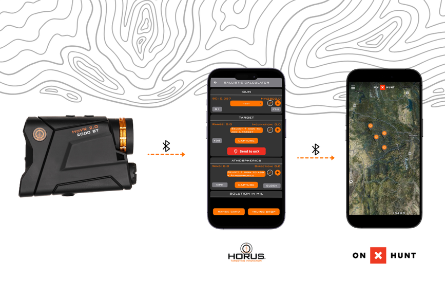 How to Range and Track Targets via the Horus Ballistics & onX Hunt Apps
