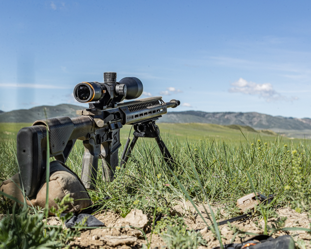 Horus HoVR 5-20x Optic on a long gun