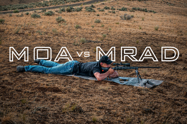 Man laying prone with Horus-mounted system