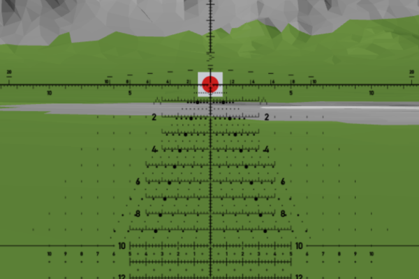 Horus reticle simulator target view