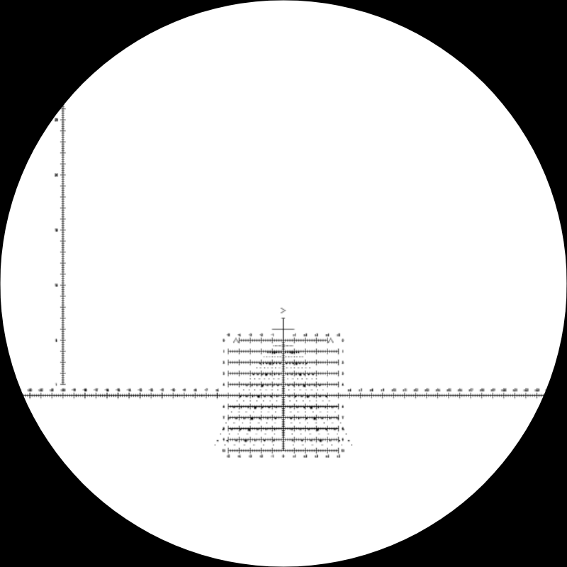 TREMOR4 spotting reticle line art