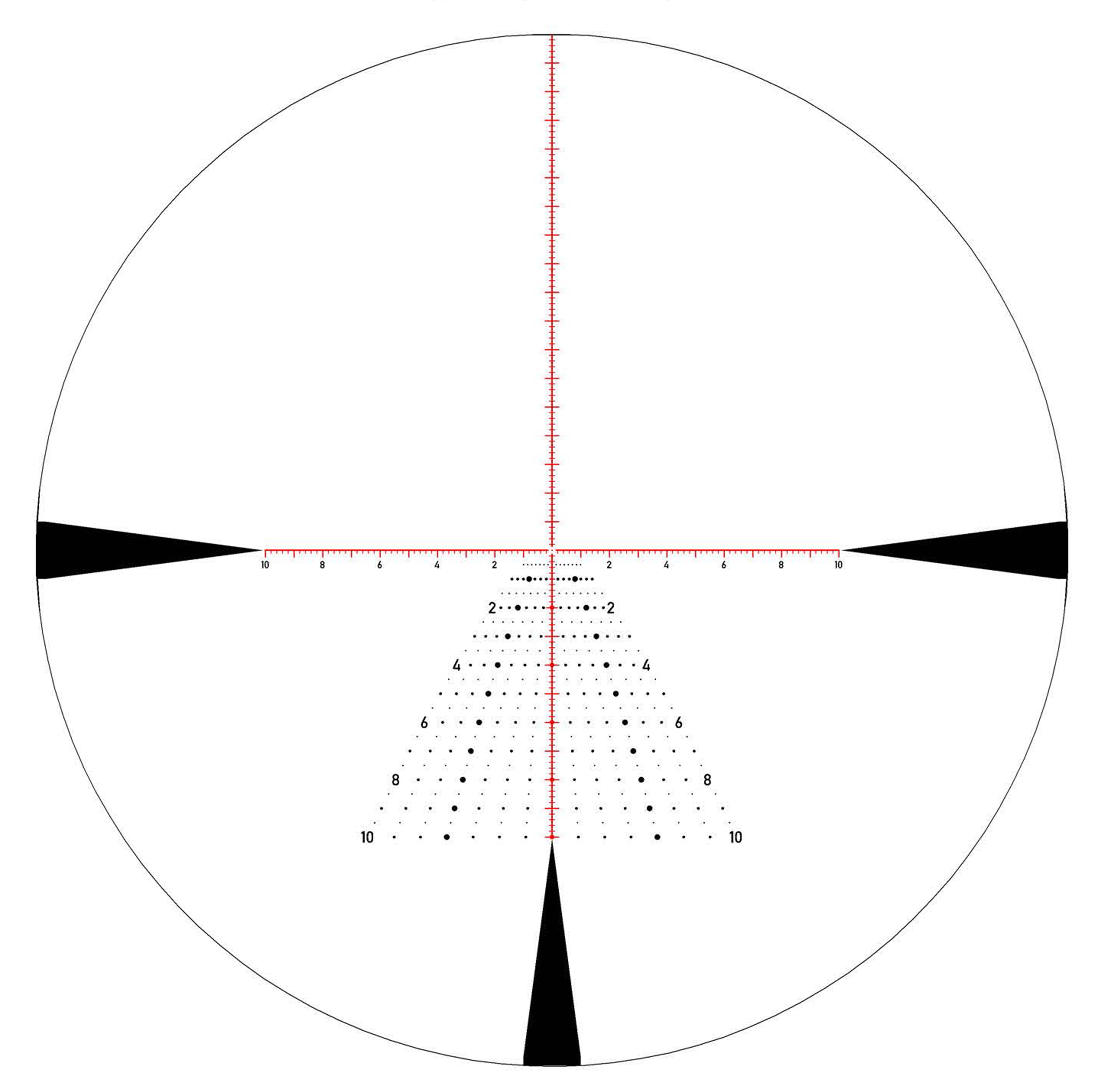 TREMOR9 reticle center reference