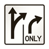 R3-8R Advance Intersection Lane Control Right