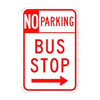 R7-7a No Parking Bus Stop II