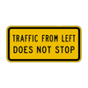 W4-4a Traffic From Right/Left Does Not Stop
