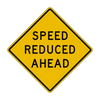 W3-5aAZ Speed Reduced Ahead - Arizona