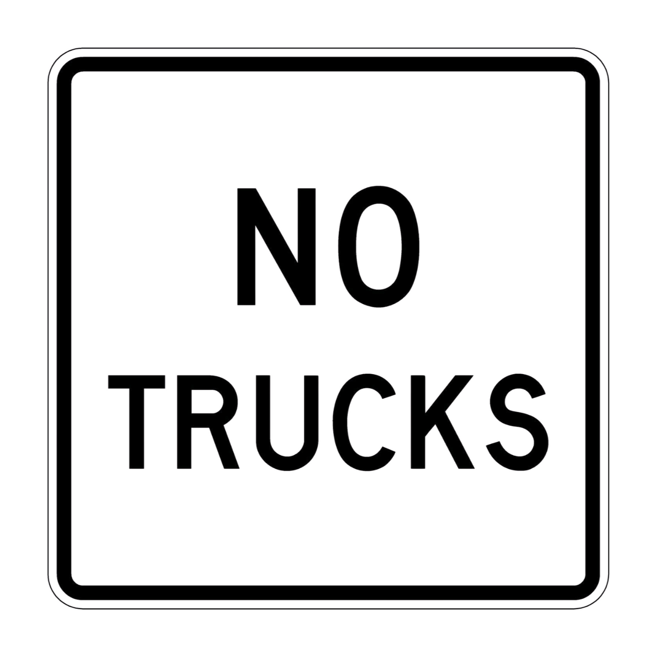 R5-2a No Trucks